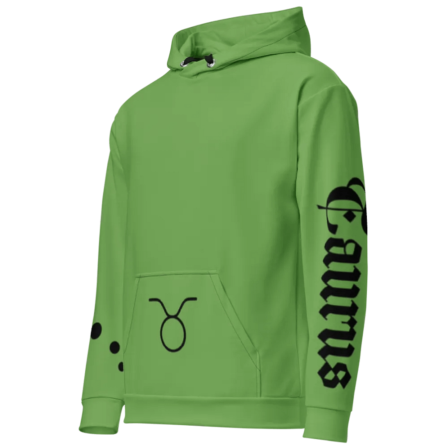 Green Taurus Unisex Hoodie product image (2)