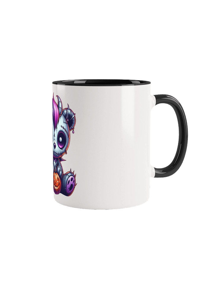 Spooky Punk Teddy Ceramic Mug product image (6)