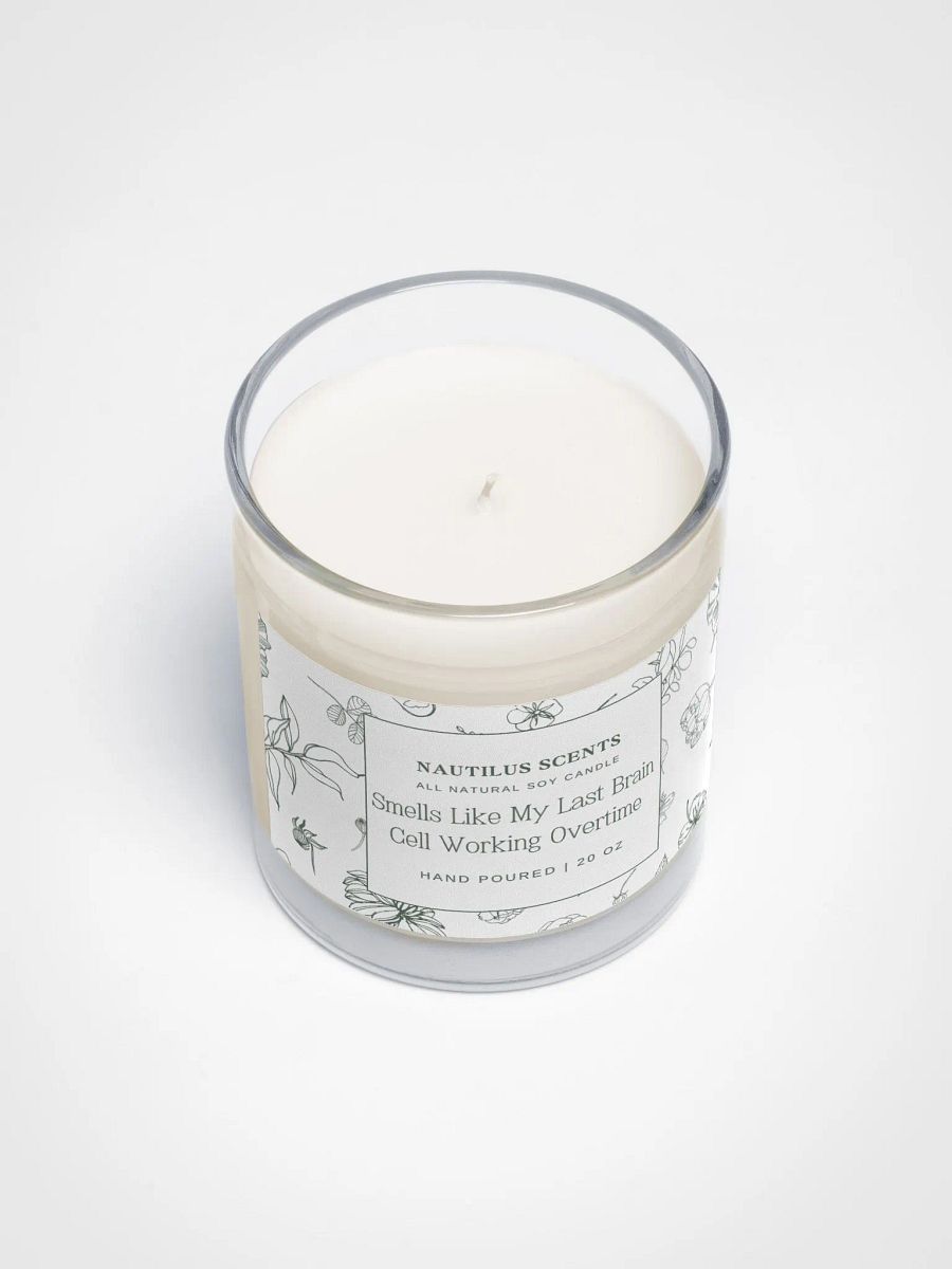 Last Brain Cell Soy Wax Candle product image (3)