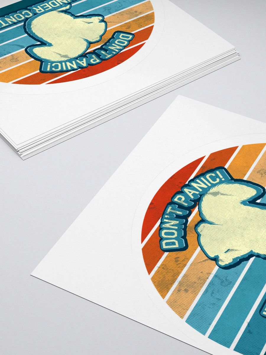 Retro Waffles - Panic Sticker product image (12)