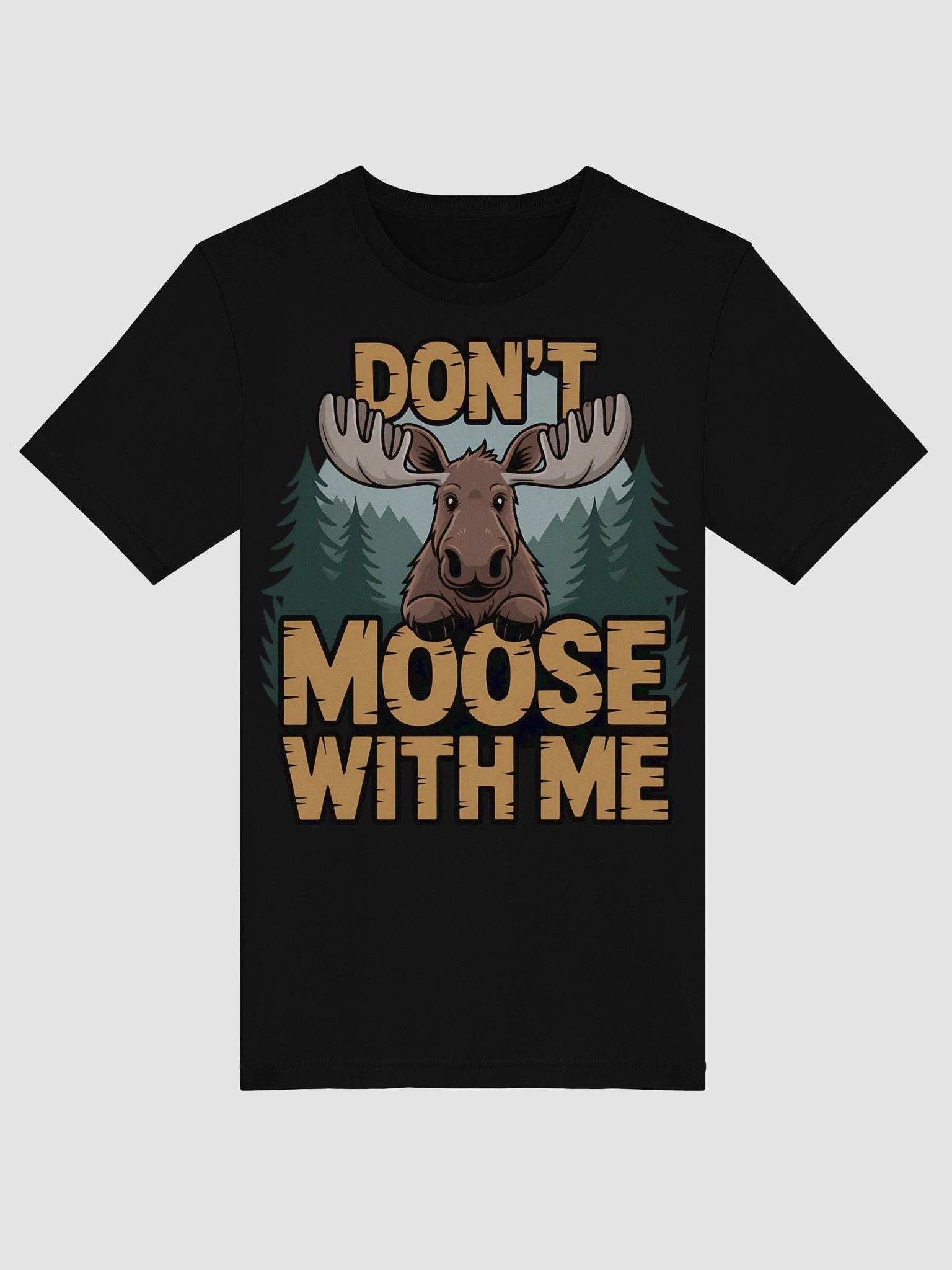 Majestic Moose Forest T-Shirt product image (55)