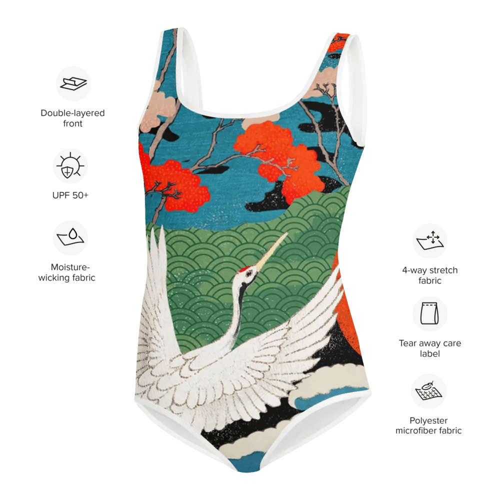 Sakura Serenity Youth Swimsuit product image (5)