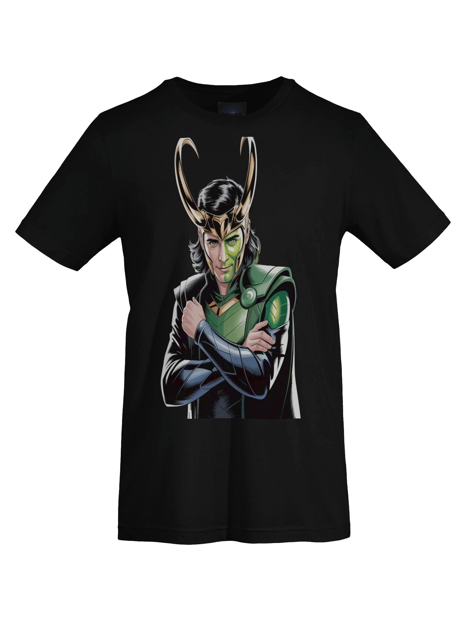 Loki Crossed Arms Enigma Supersoft T-Shirt product image (1)