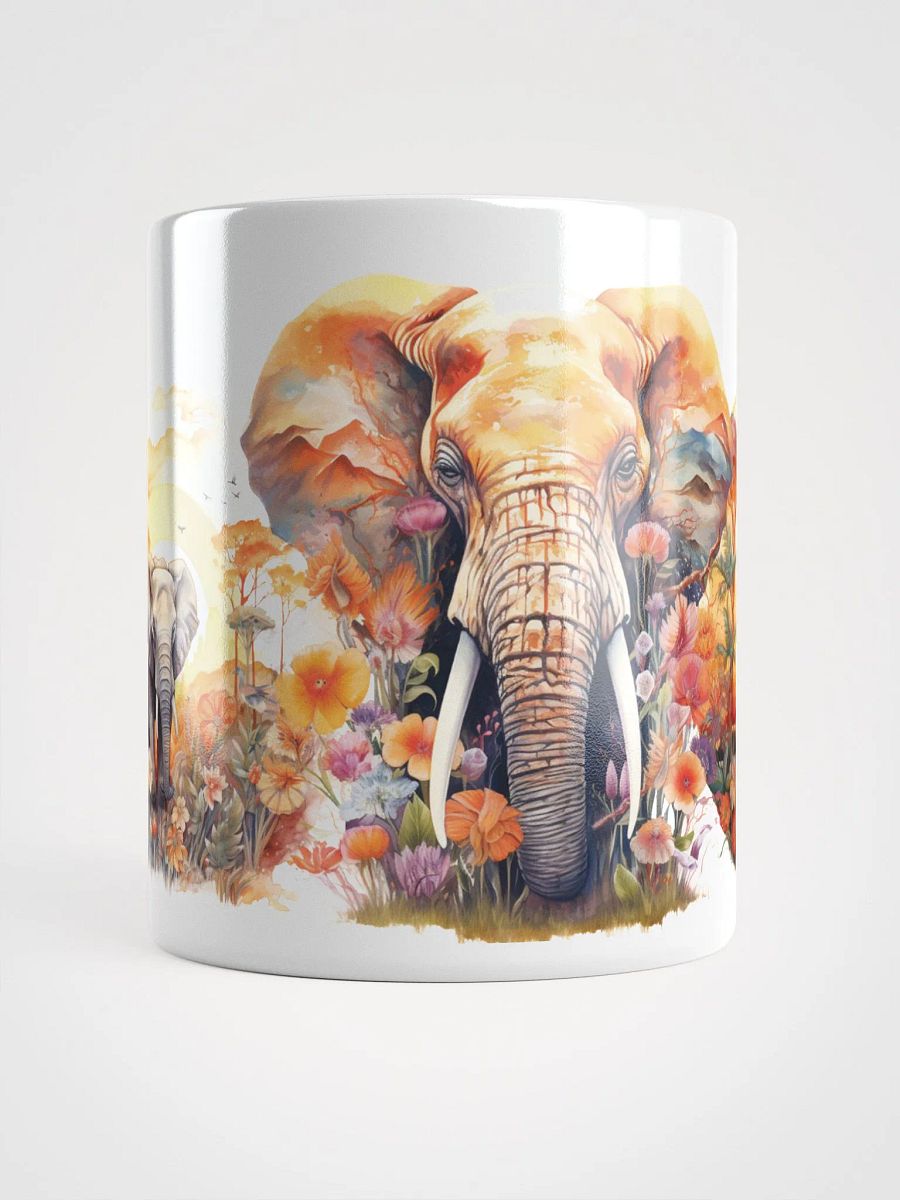 Vibrant Elephant Paradise Mug product image (2)