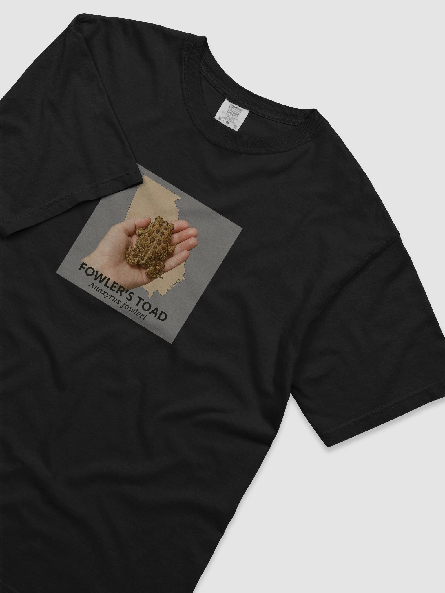 Fowler's Toad GA Map T-Shirt product image (29)