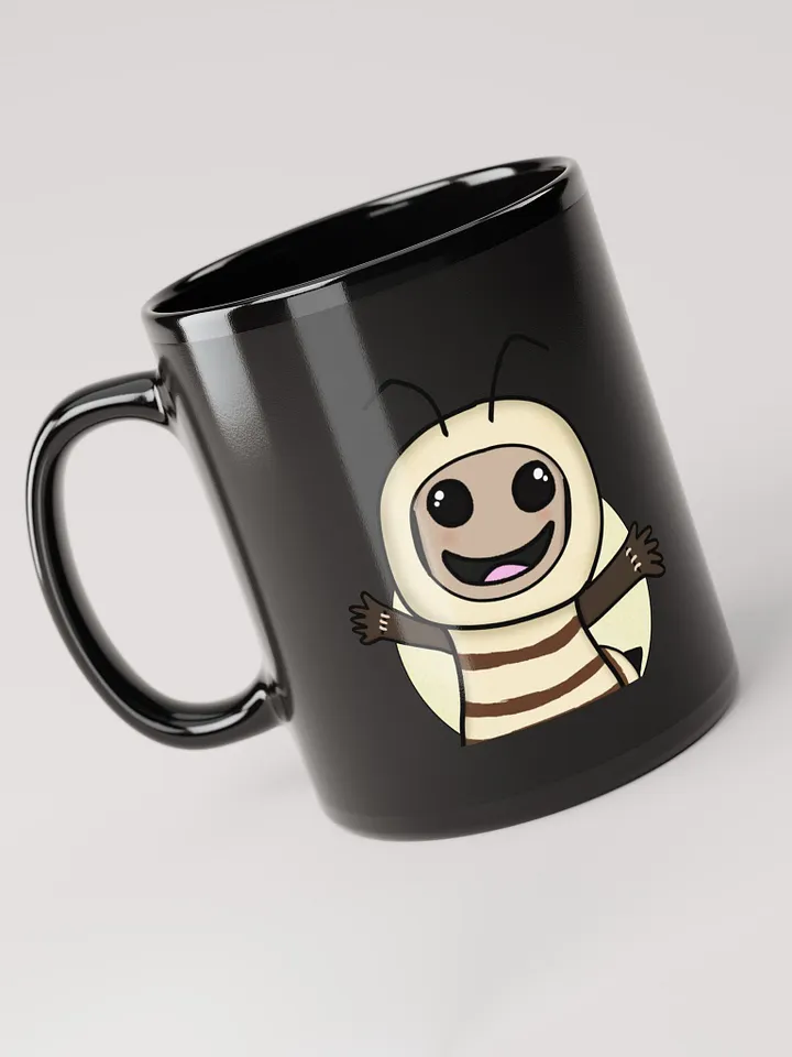 bee sack boy black mug product image (1)