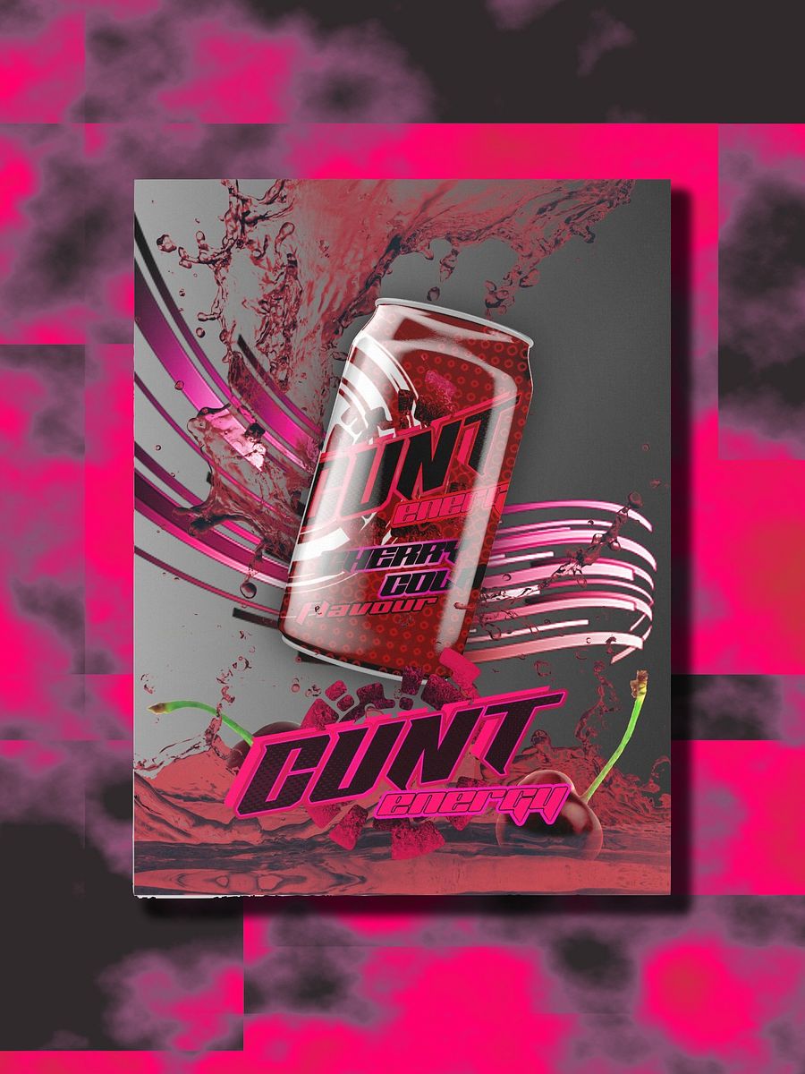 CUNT ENERGY > Cherry Cola product image (1)