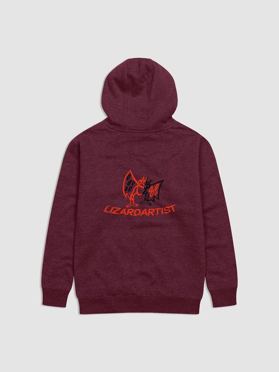 Glitched Lava LizardArtist Hoodie product image (5)