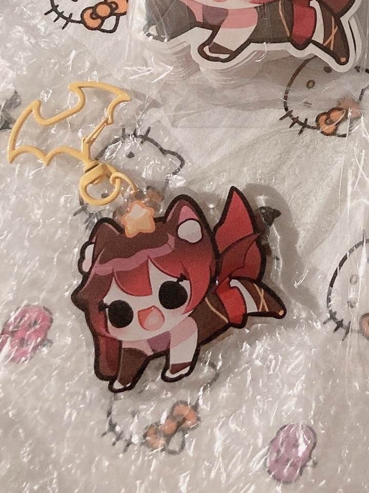 WOOF KEYCHAIN