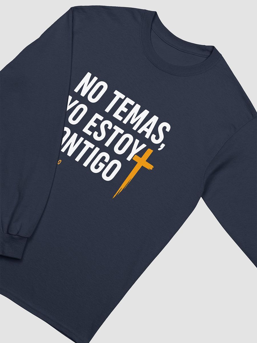 Camiseta Unisex Manga Larga | No temas yo estoy contigo product image (18)