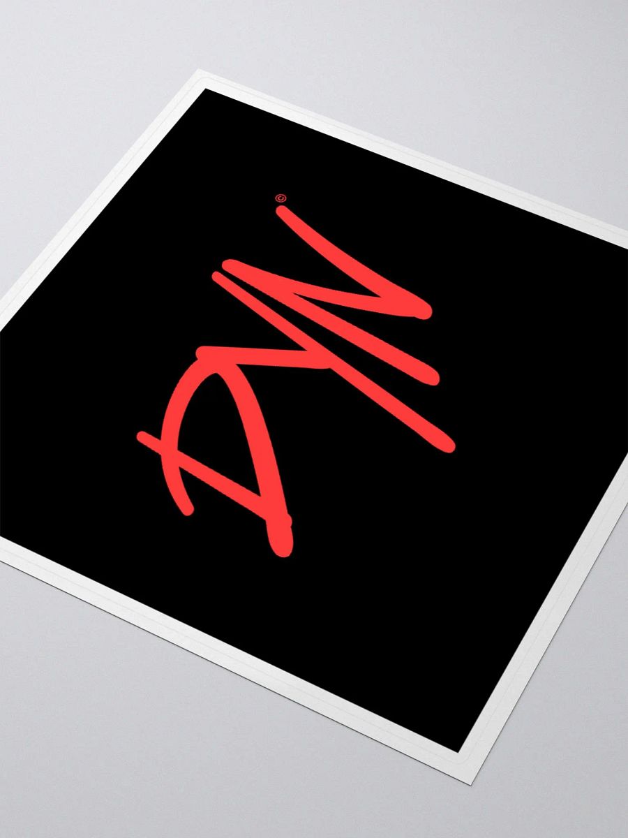 Dyn Logo Sticker (Red) product image (3)