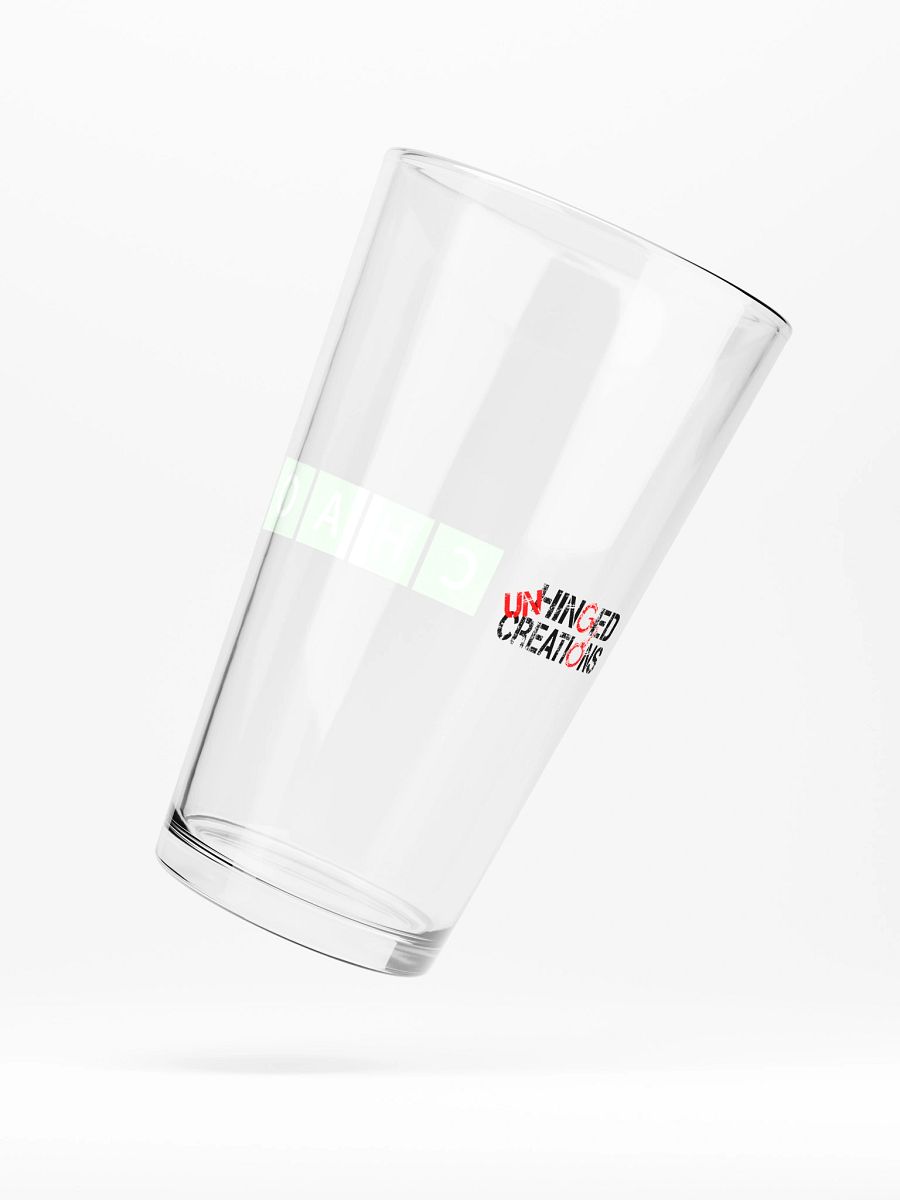 Chaos Pint Glass product image (2)