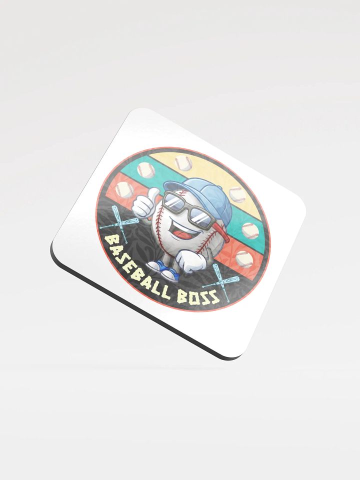 Baseball Boss Thumbs-Up Coaster product image (1)