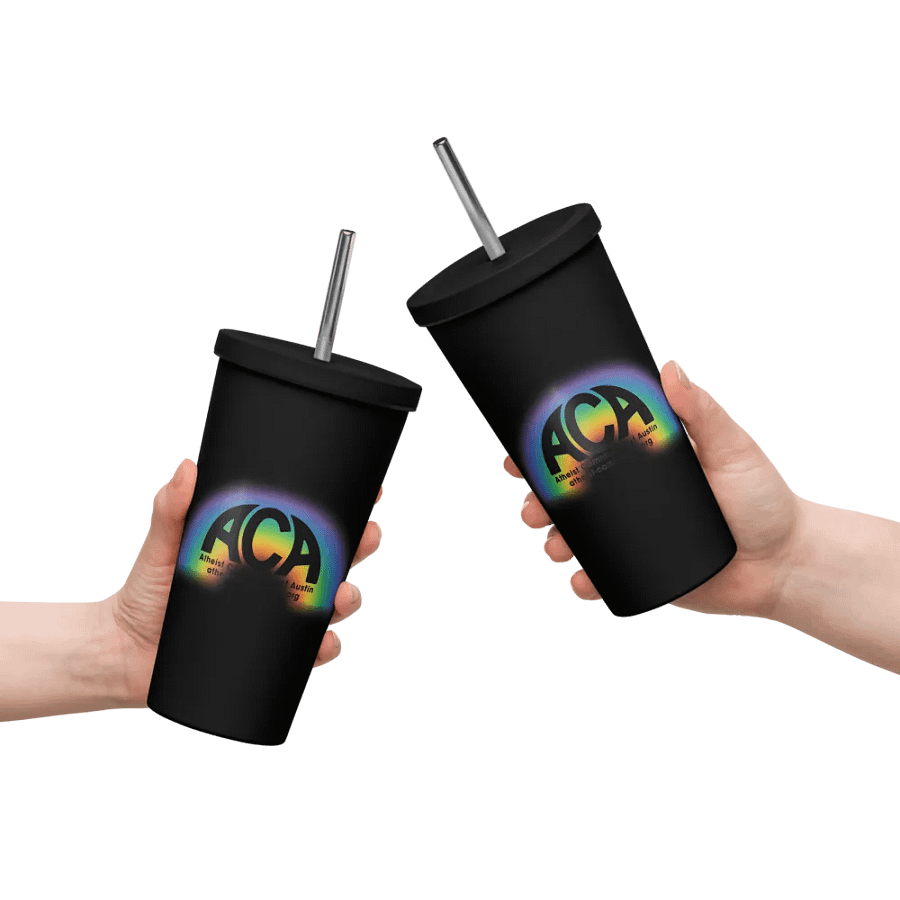 The Atheist Community of Austin Rainbow Tumbler product image (14)