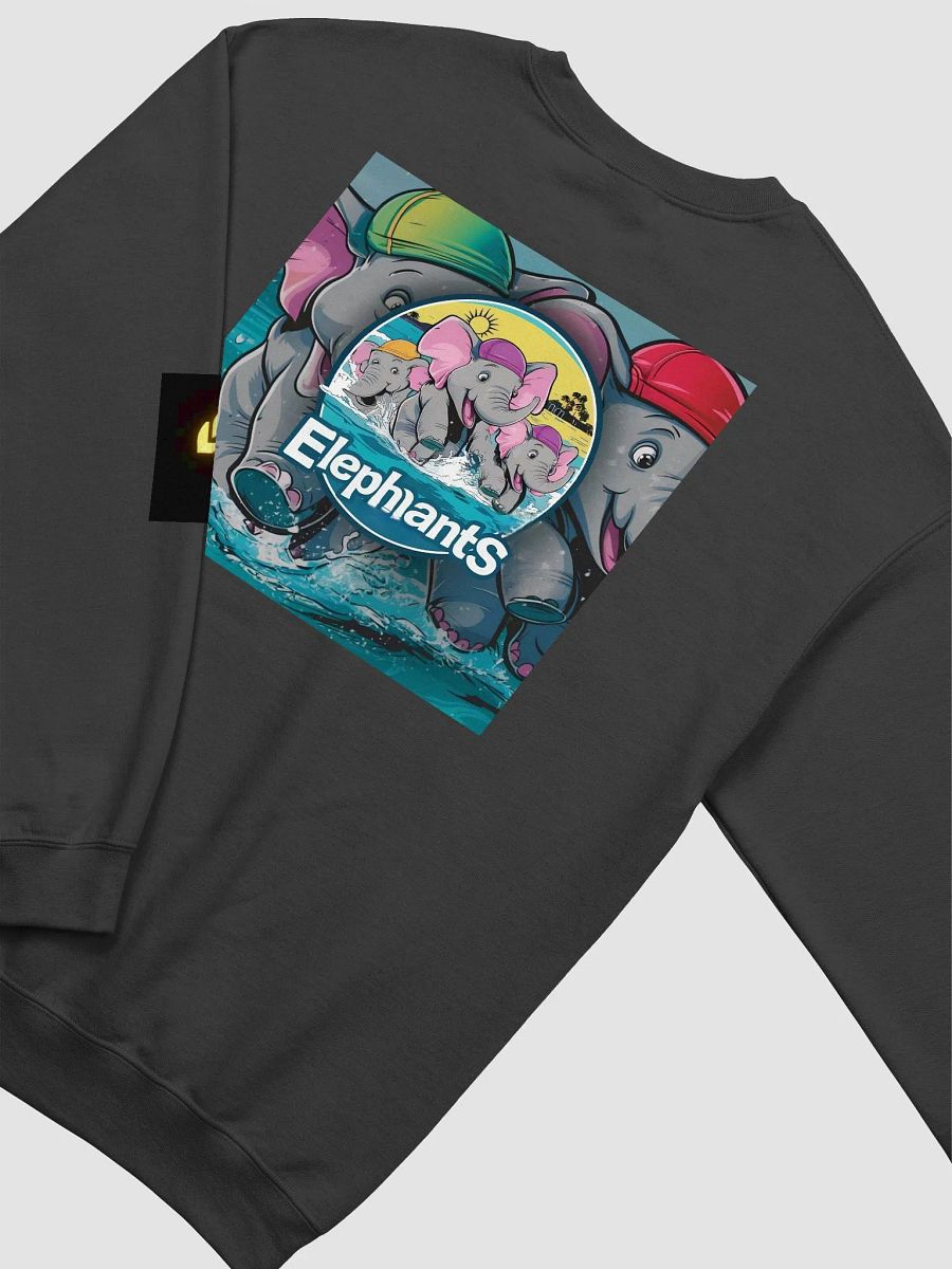 Joyful Elephants Crewneck Sweatshirt product image (33)