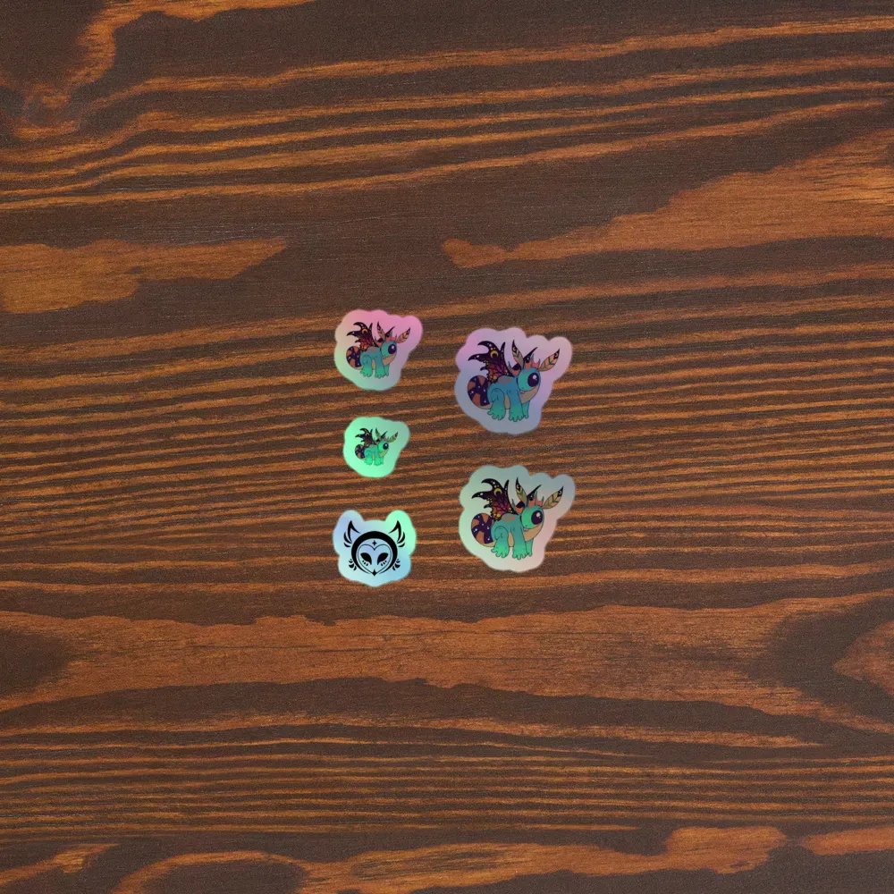 Fae Dragon - Holo Sticker Sheet product image (3)