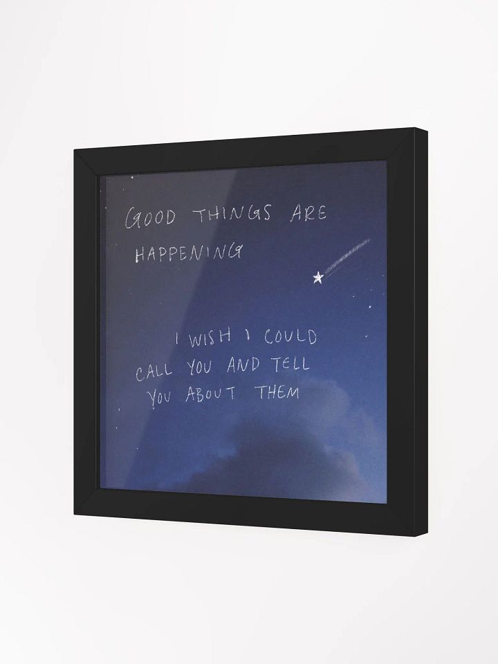I Wish I Could Call Framed Art Print product image (2)