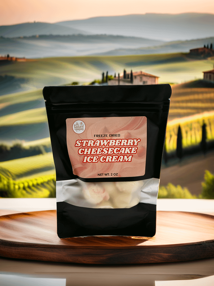 Strawberry Cheesecake Freeze Dried Ice Cream 🍓 (2oz) product image (2)