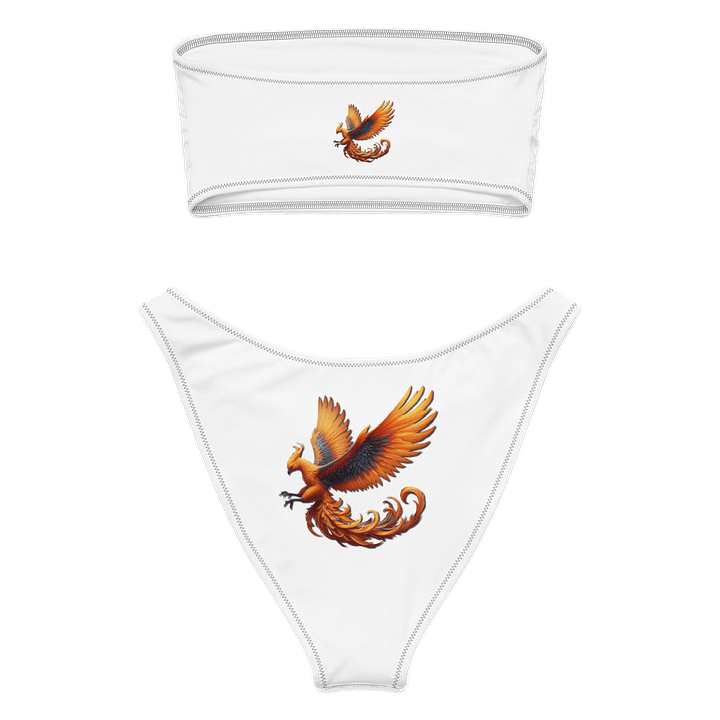 Mythical Firebirds All-Over Bandeau Bikini product image (2)