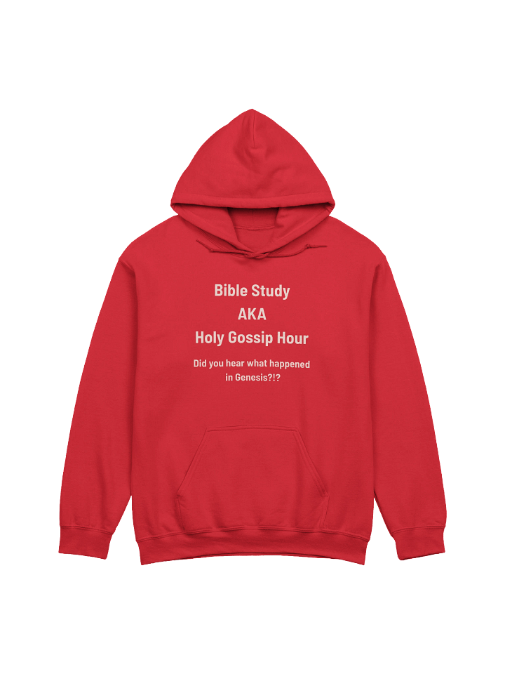 Bible Study: AKA Holy Gossip Hour | Funny Christian Hoodie Inspired by Genesis Drama product image (33)