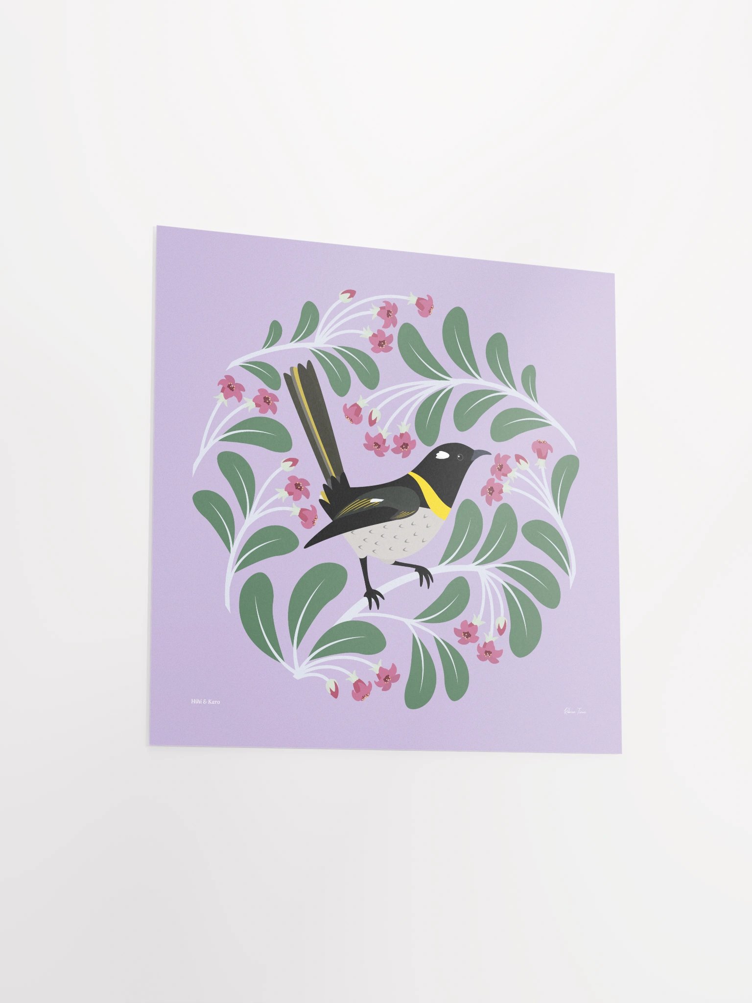 Hihi in Karo Unframed Wall Art product image (3)