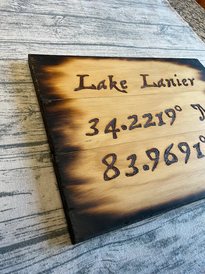 Lake Lanier Coordinates product image (2)