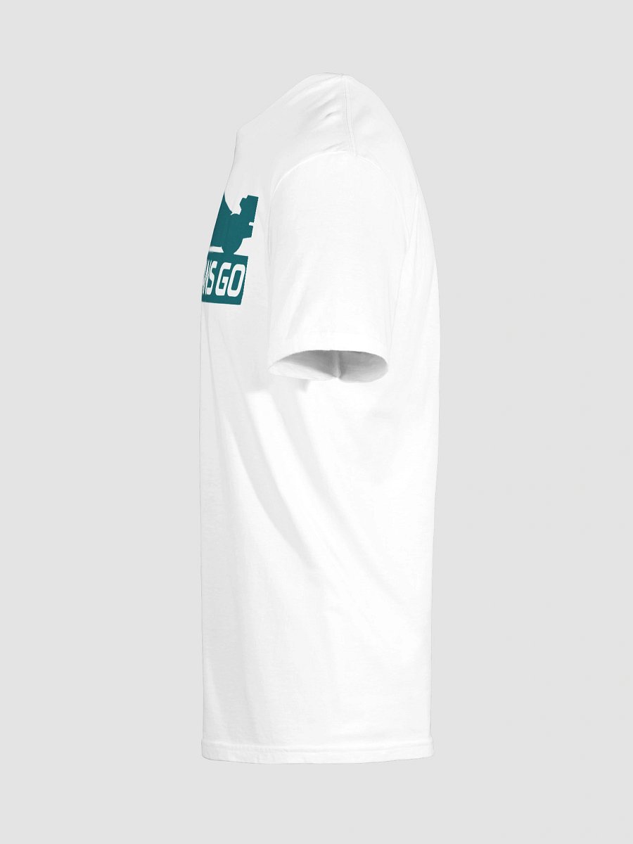 Green Means Go Aston Martin F1 Car Silhouette T-Shirt - Iconic Fan Motto & Racing Art product image (9)