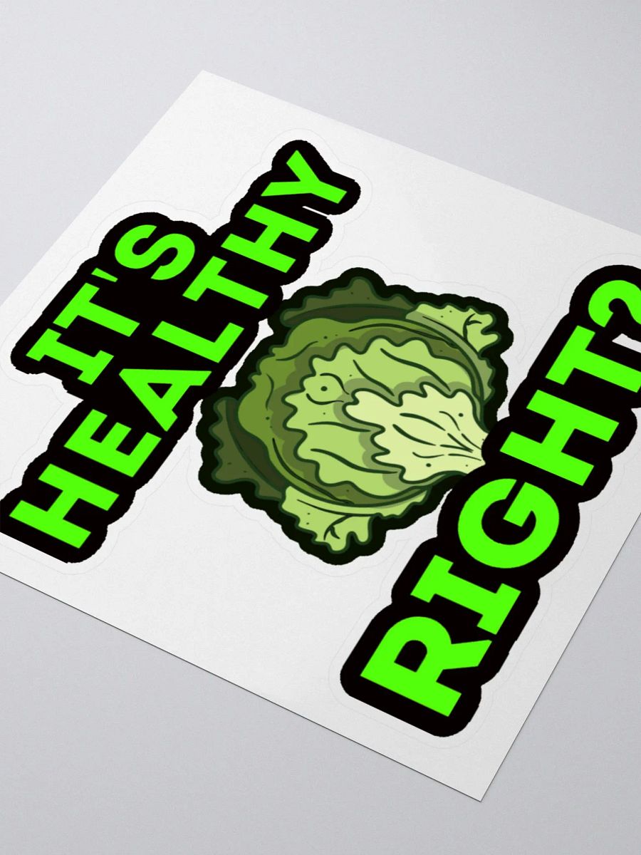 Healthy Sticker product image (3)