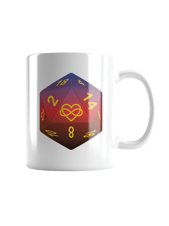 Polyamory Pride D20 Mug product image (3)