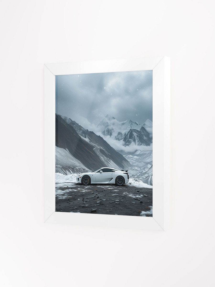 Lexus LFA in Mountains Poster product image (19)