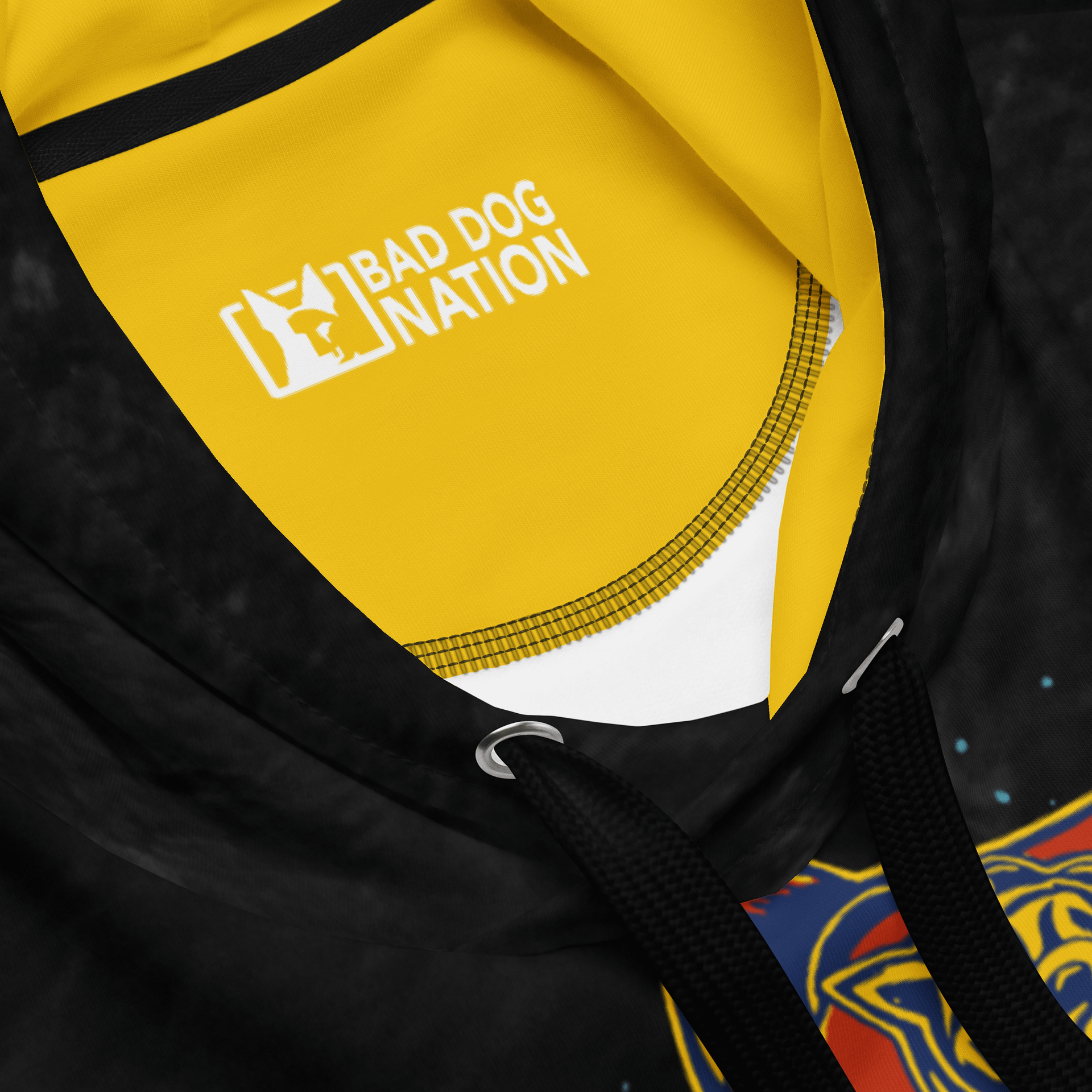 NOBODY CARES, TRAIN HARDER - Premium Adult Unisex All Over Print Hoodie product image (5)