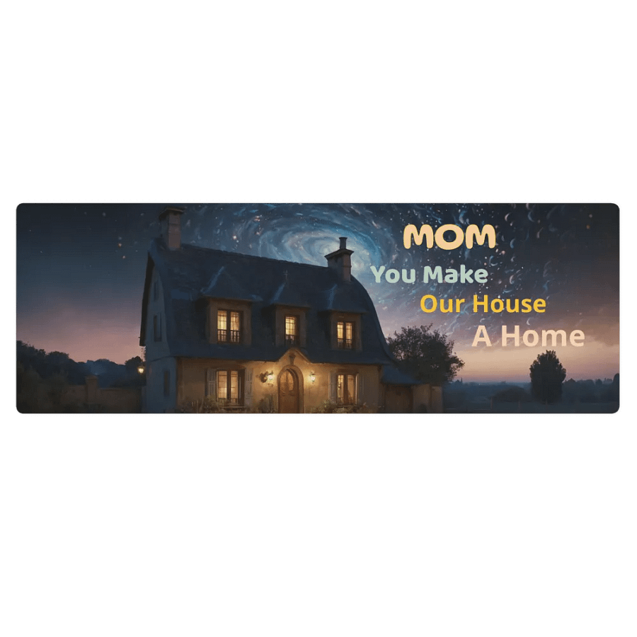 You Make Our House A Home Yoga Mat product image (2)