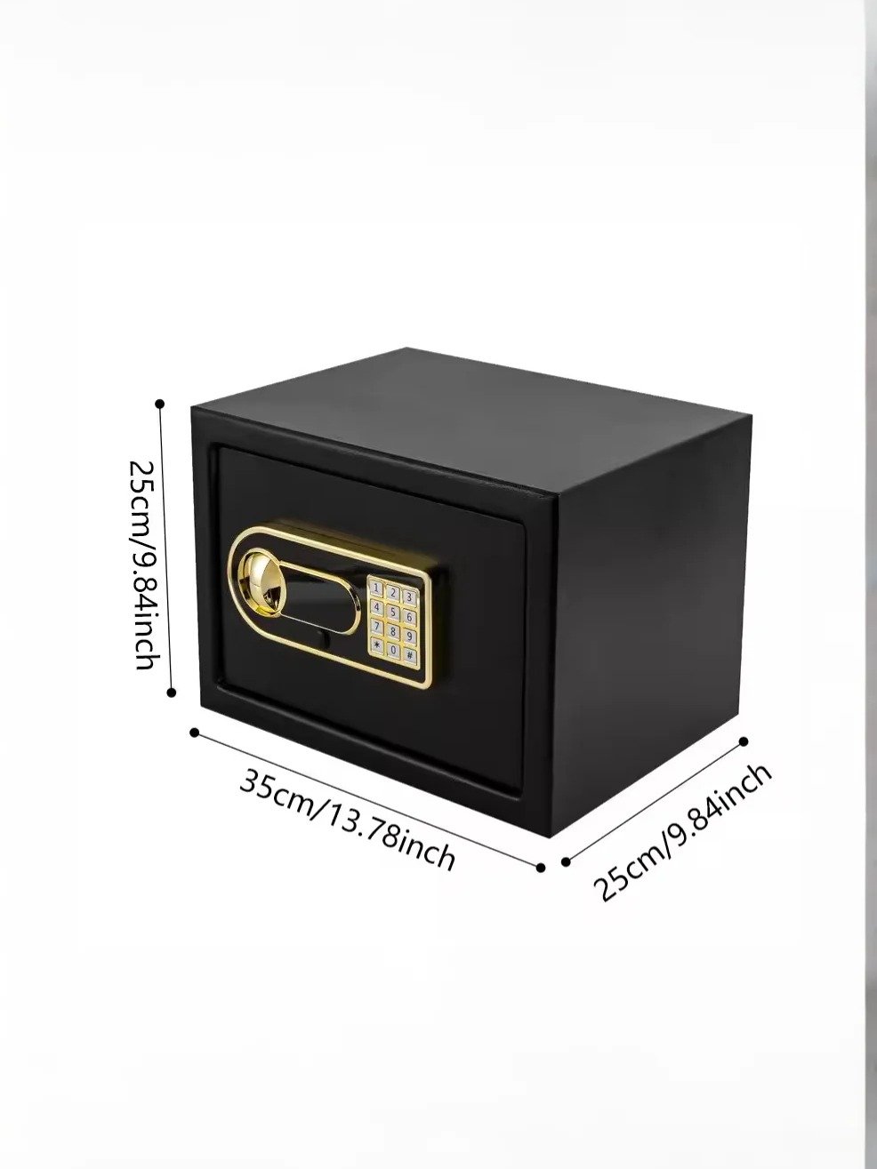 Fireproof Steel Safe Box – Large Digital Lock Security Safe for Home, Office & Cash Storage product image (2)