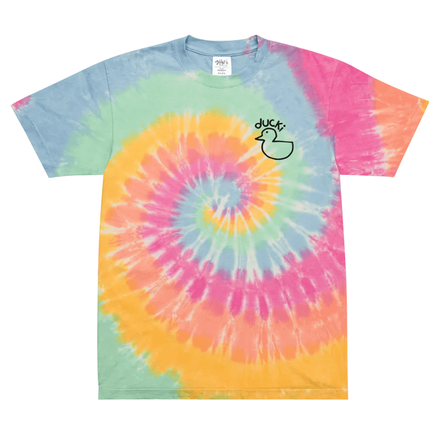 ducki tie dye tshirt product image (2)