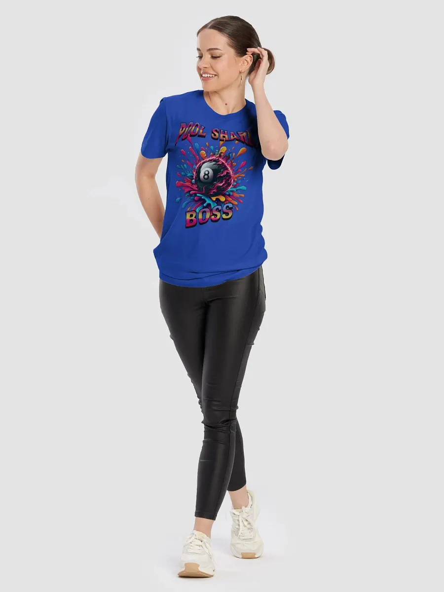 Pool Shark Boss Billiards Vibrant Energy T-Shirt product image (54)