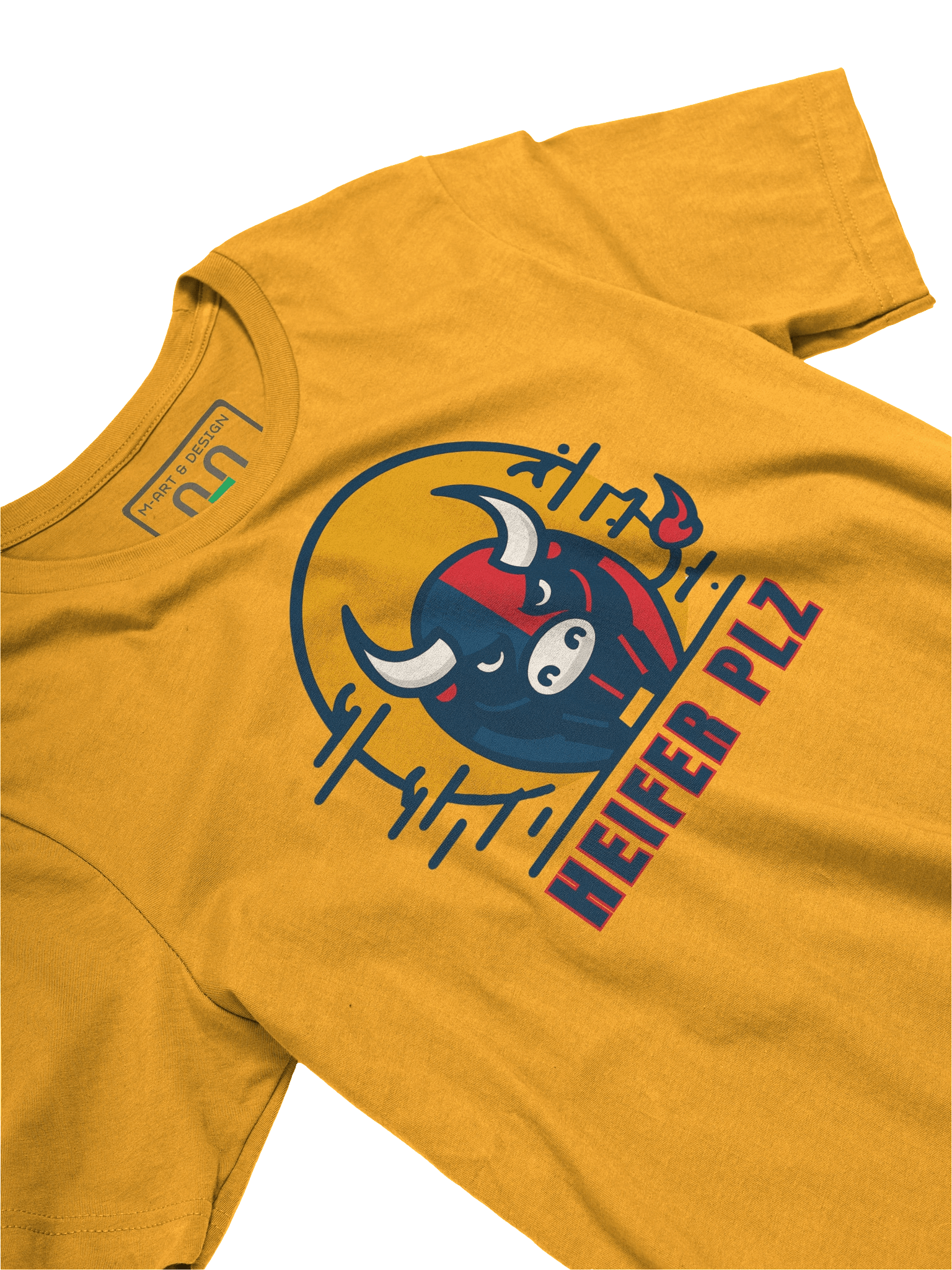 HEIFER PLZ Power Tee – Unleash the Bull, Own the Flame product image (2)
