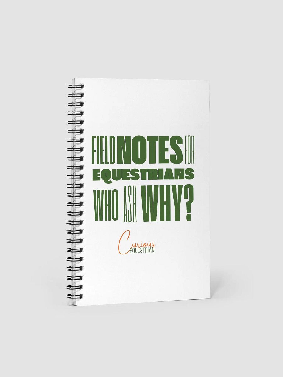 Equestrians Who Ask Why Notebook product image (4)