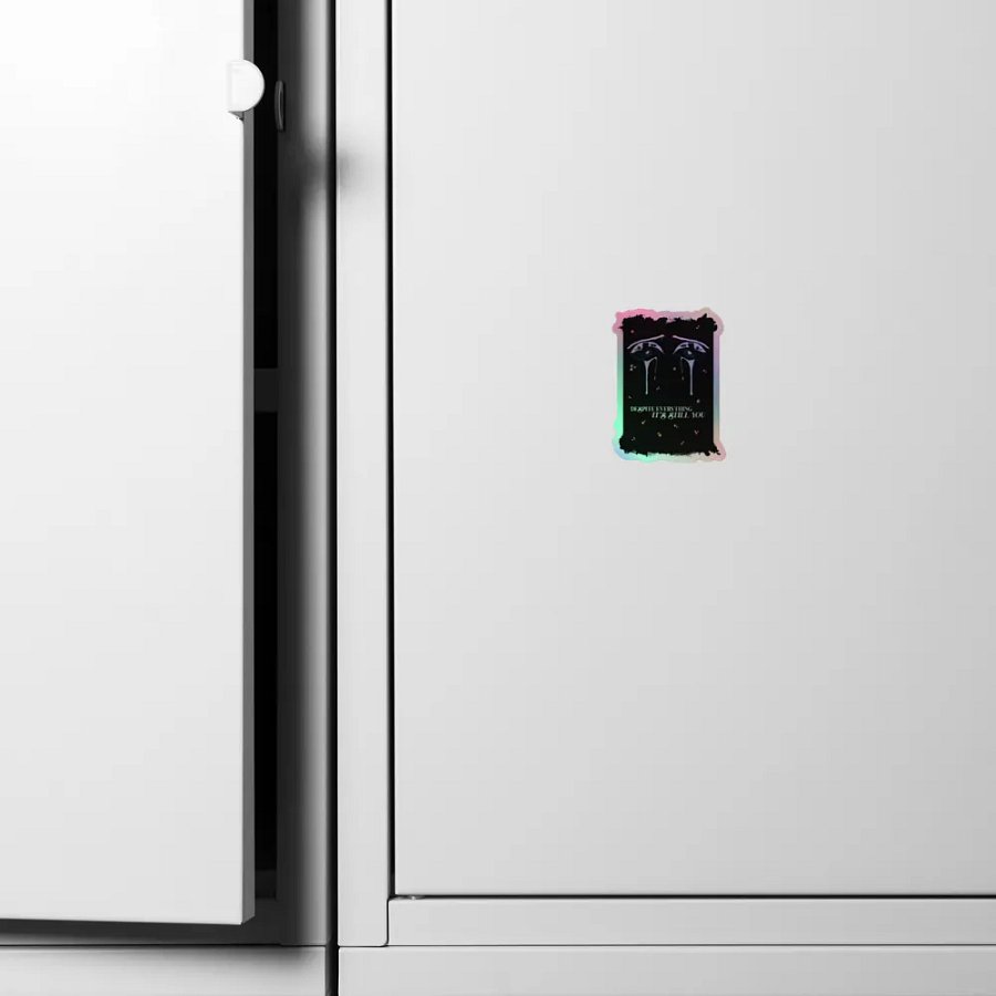 Despite Everything | Holographic Sticker Sheet product image (6)