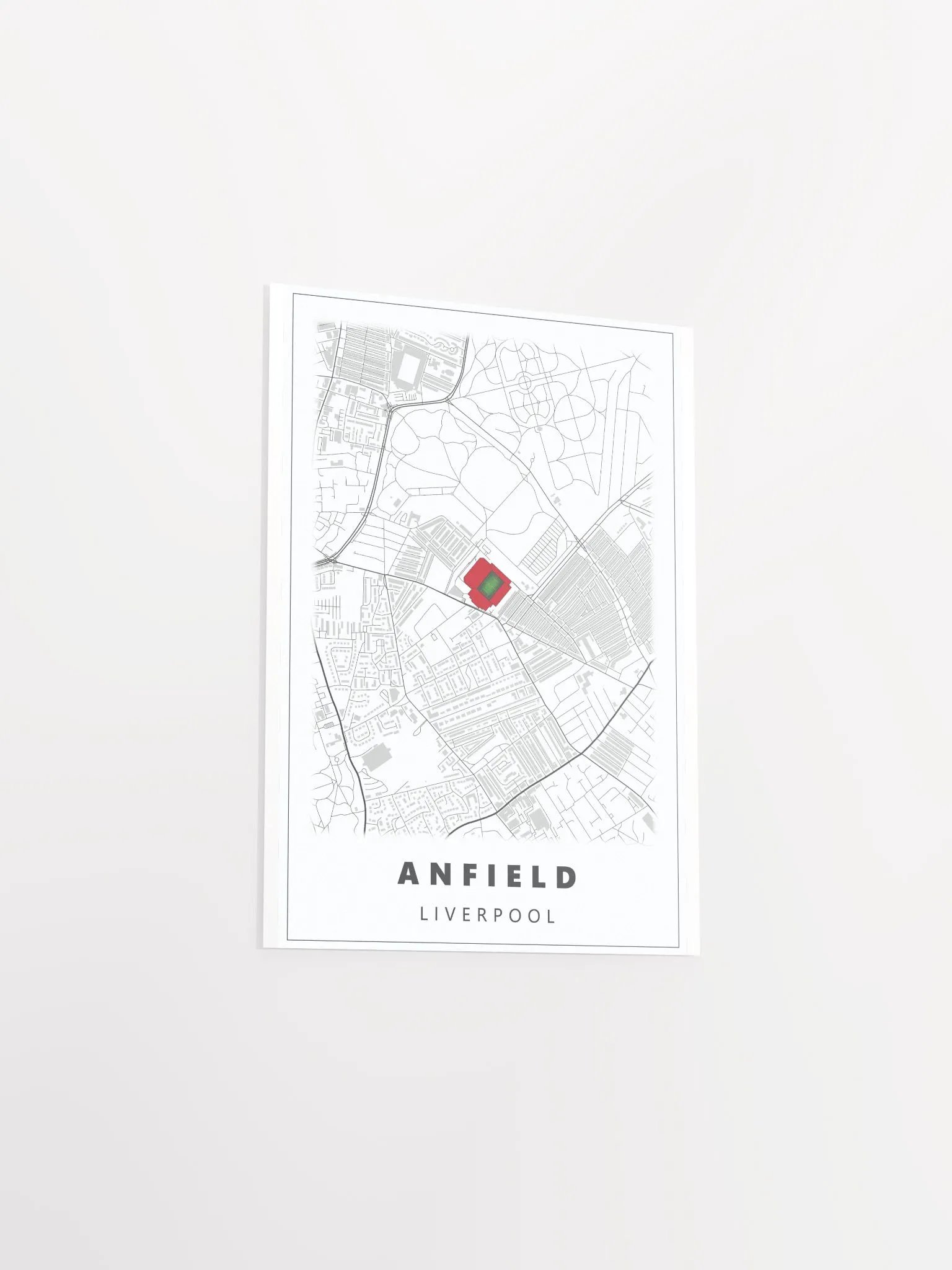 Anfield Map - Liverpool FC product image (4)