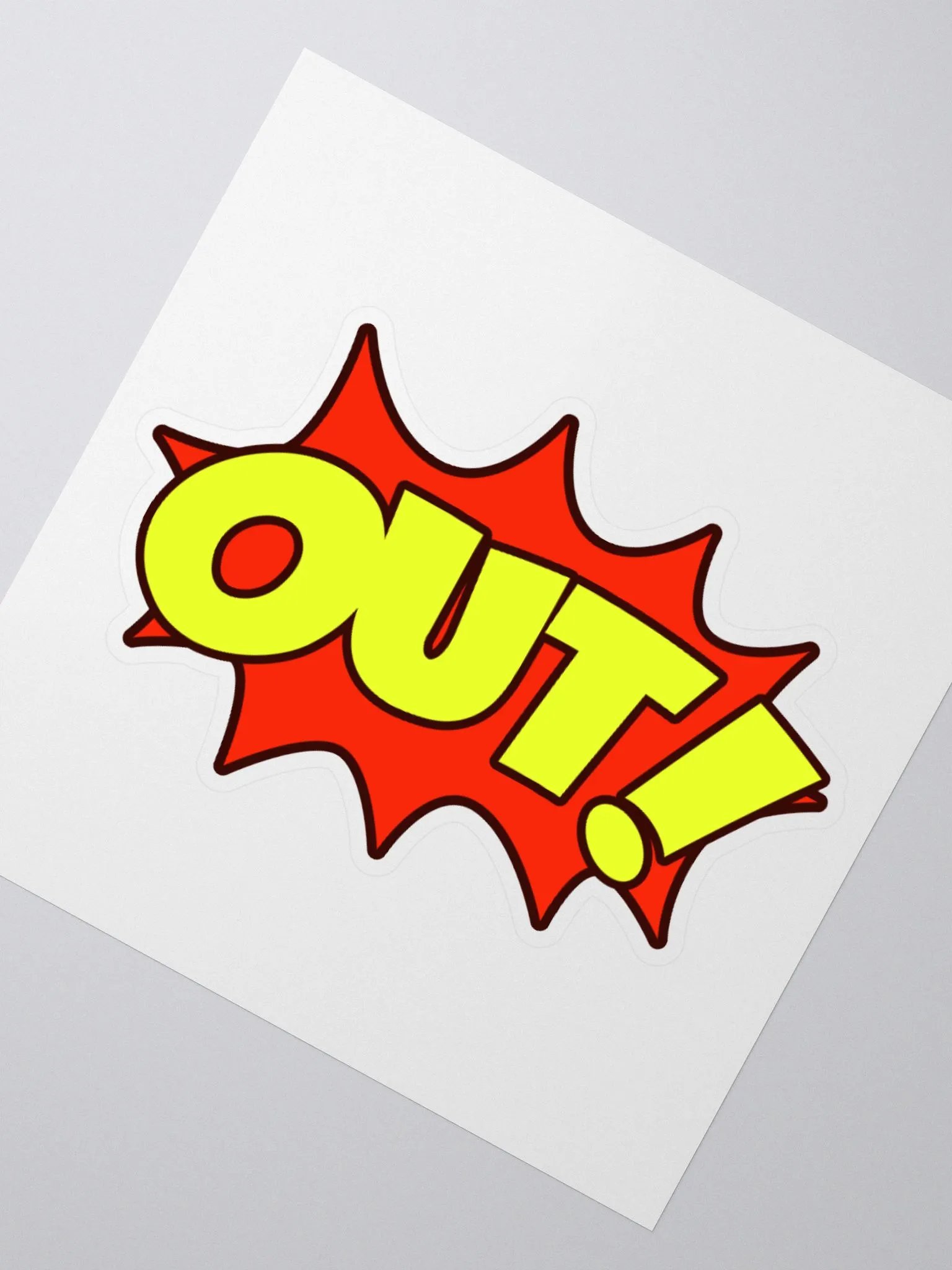 OUT! Kiss Cut Stickers product image (2)