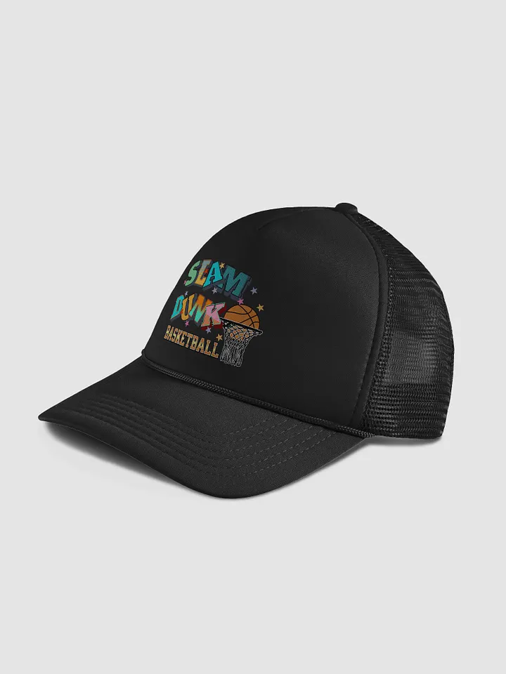 Basketball Slam Dunk Trucker Cap product image (2)