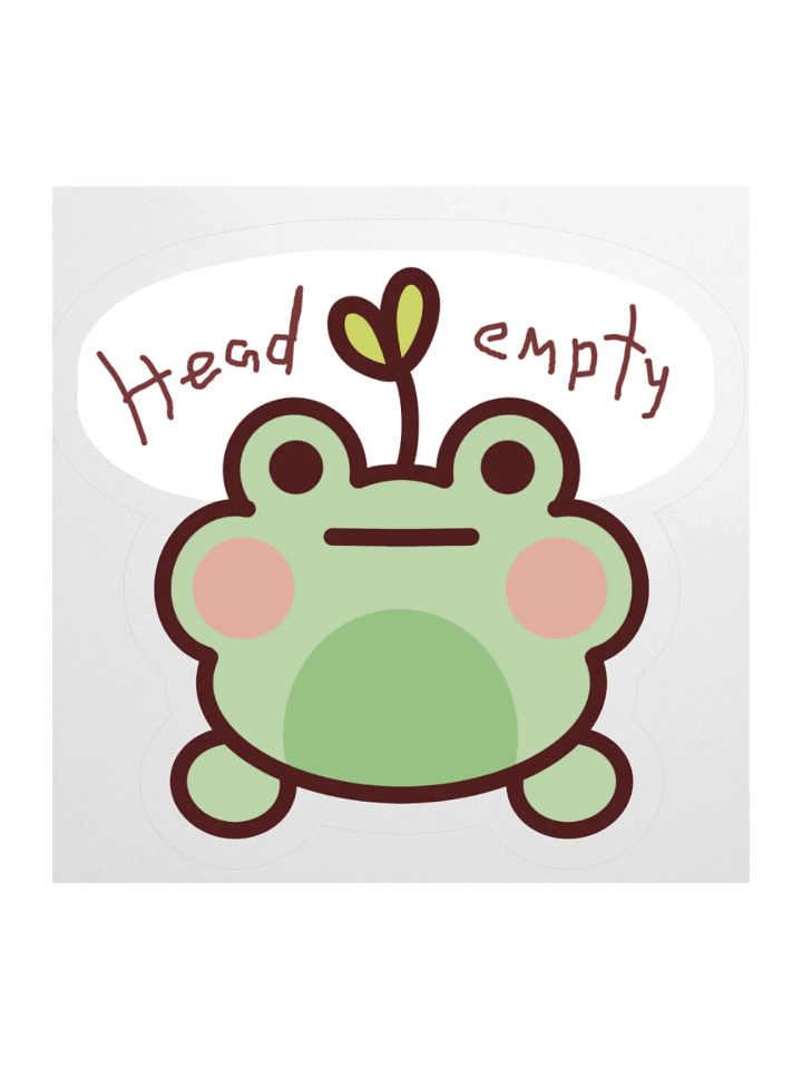 Head Empty - Stickers product image (1)