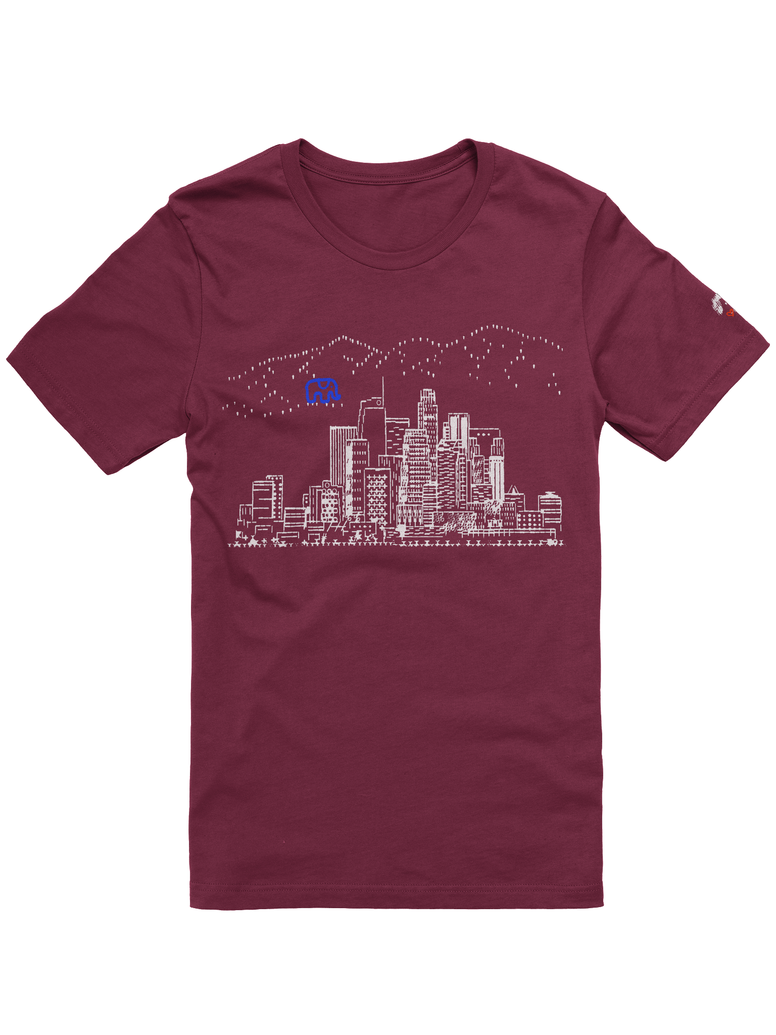city of angels but with an elephant tee product image (3)