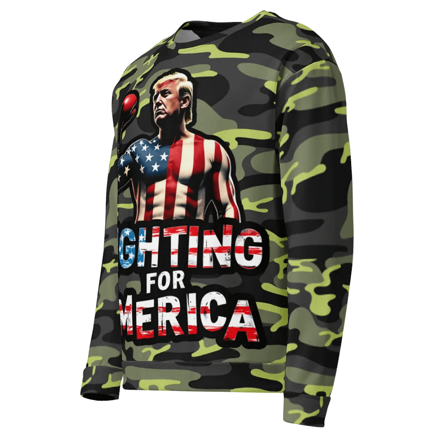 Sweatshirt: Trump, Fighting for America product image (4)