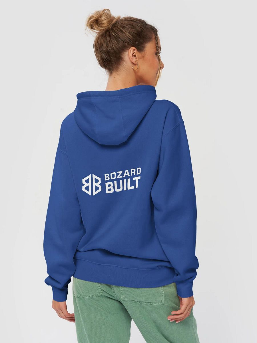 Bozard Built Blue Hoodie product image (4)