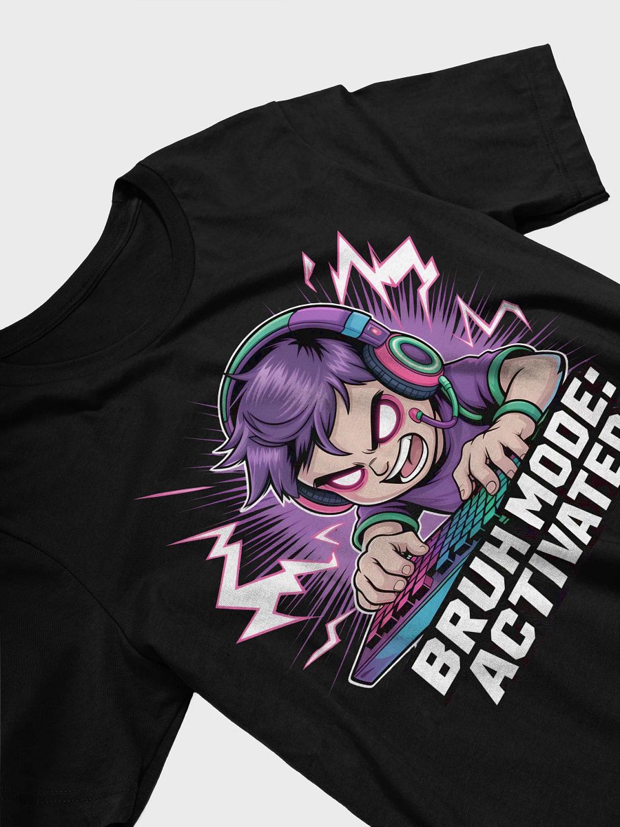 BRUH MODE: ACTIVATED – Gamer Meme Tee product image (3)