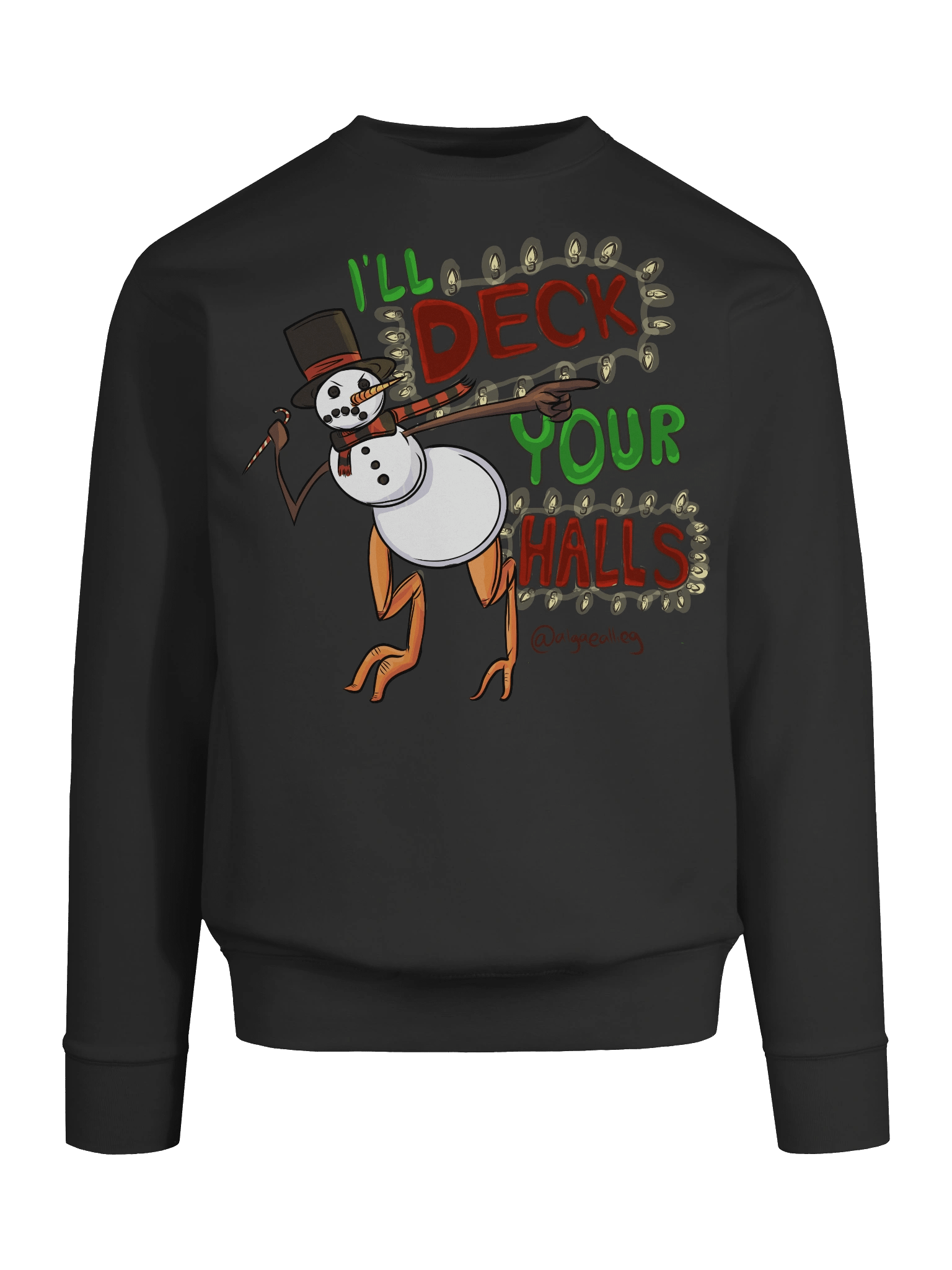 DECK YOUR HALLS Sweatshirt product image (9)