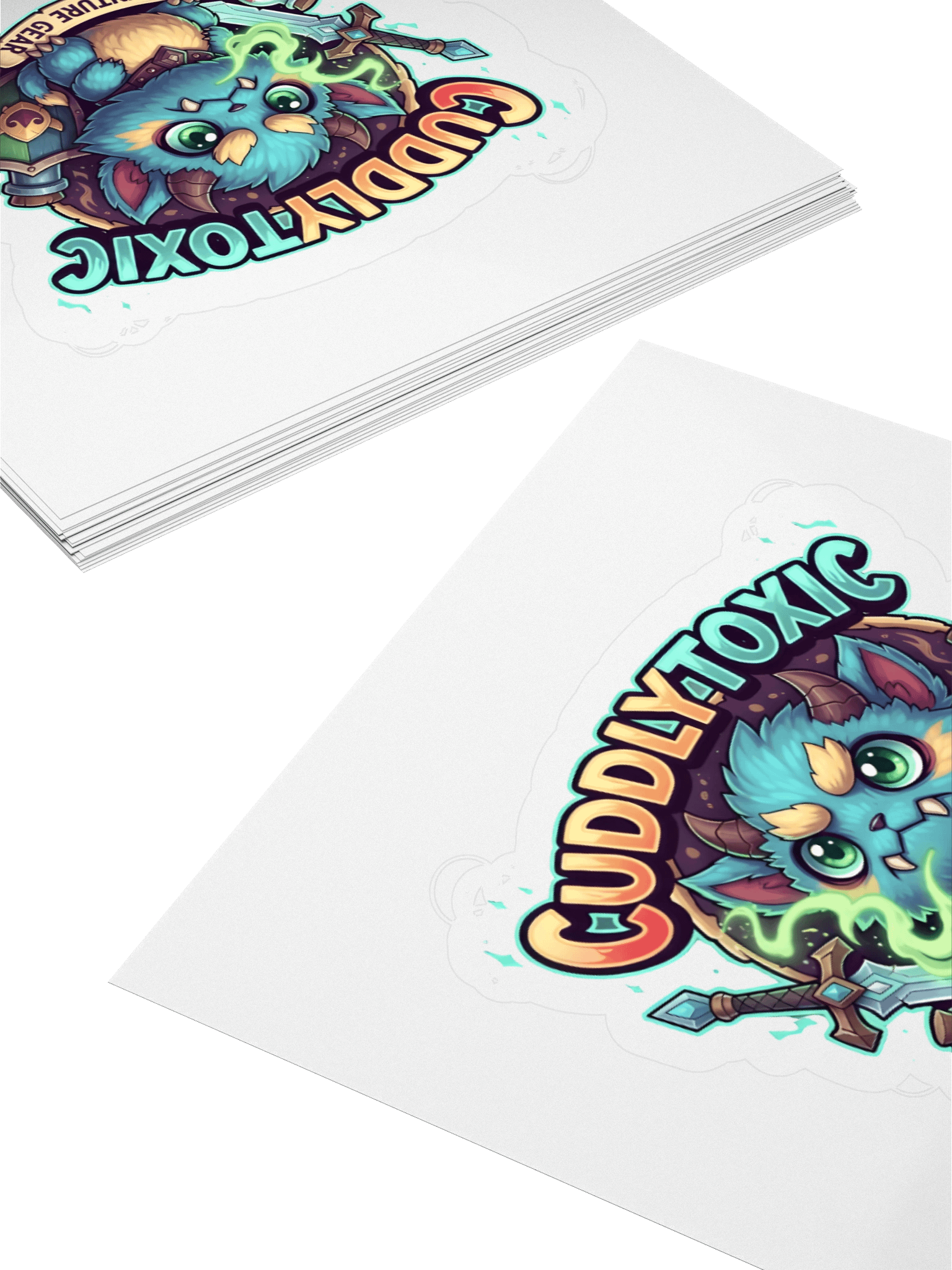 Cuddlytoxic Adventure Stickers product image (12)