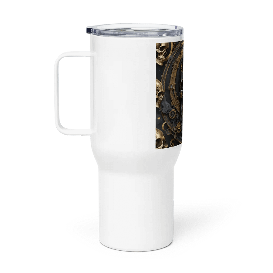 Steampunk Skull Celestial Travel Mug product image (1)