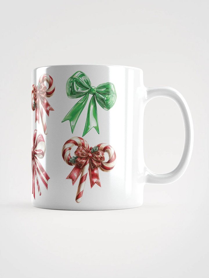 Festive Candy Can Bows Mug product image (1)